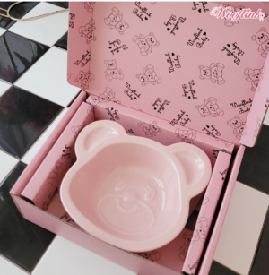 BB Dining Bowl by Wooflink in PInk
